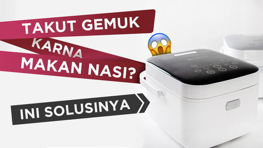 Takut gemuk karena makan nasi? Ini solusinya