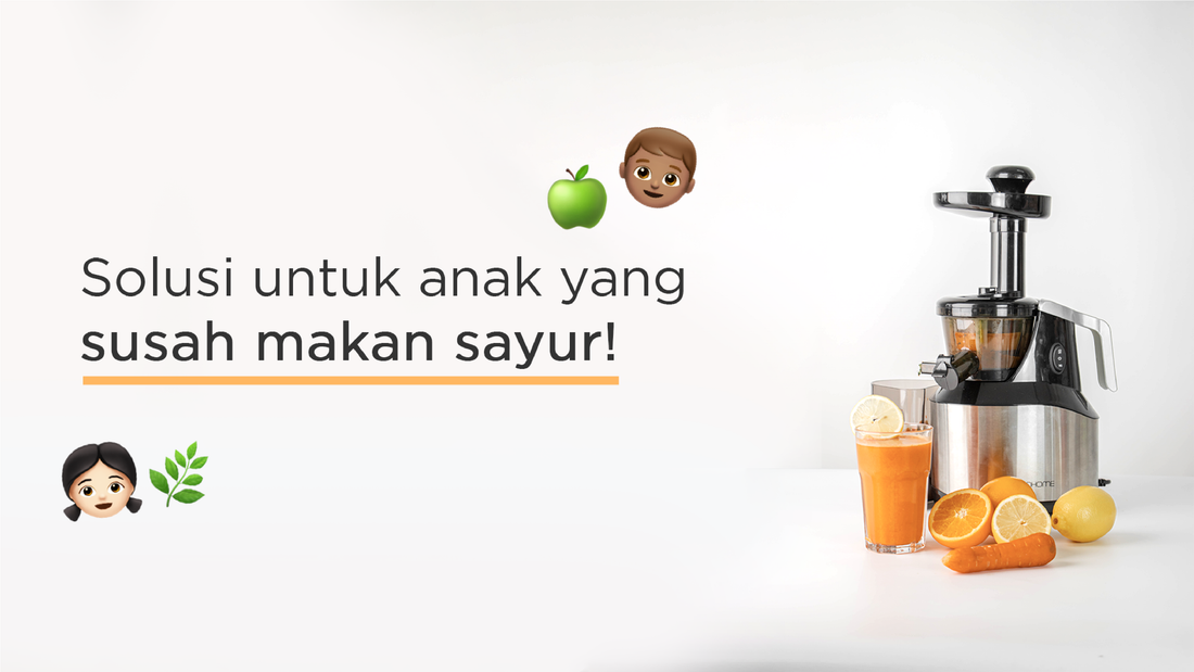 Solusi untuk anak yang susah makan sayur
