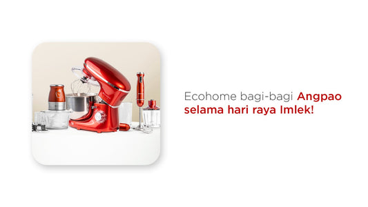 Ecohome bagi-bagi Angpao selama hari raya Imlek!