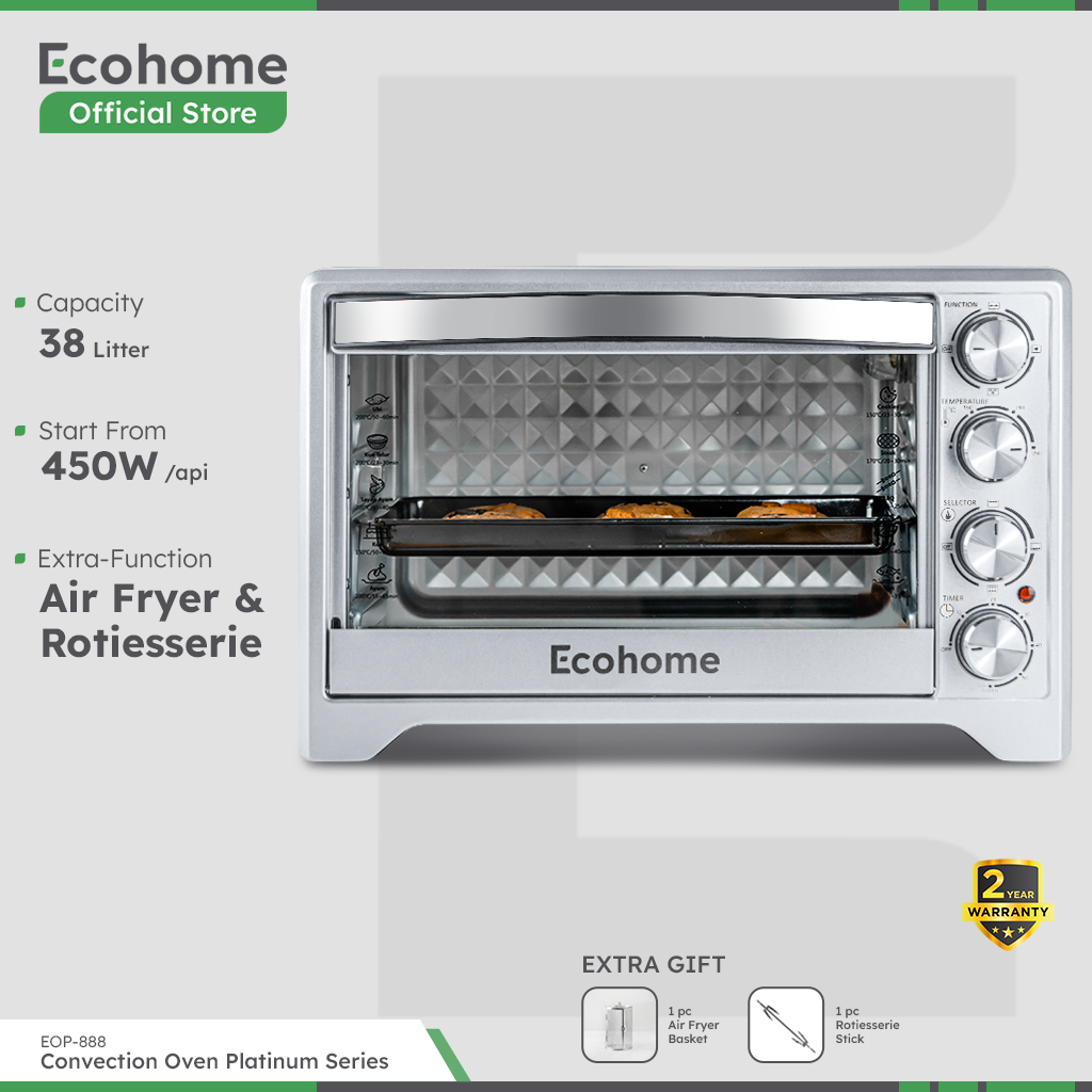 ECOHOME | Oven Platinum | EOP-888 | Low Watt