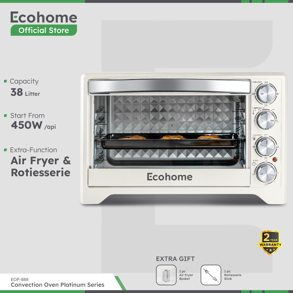 ECOHOME | Oven Platinum | EOP-888 | Low Watt