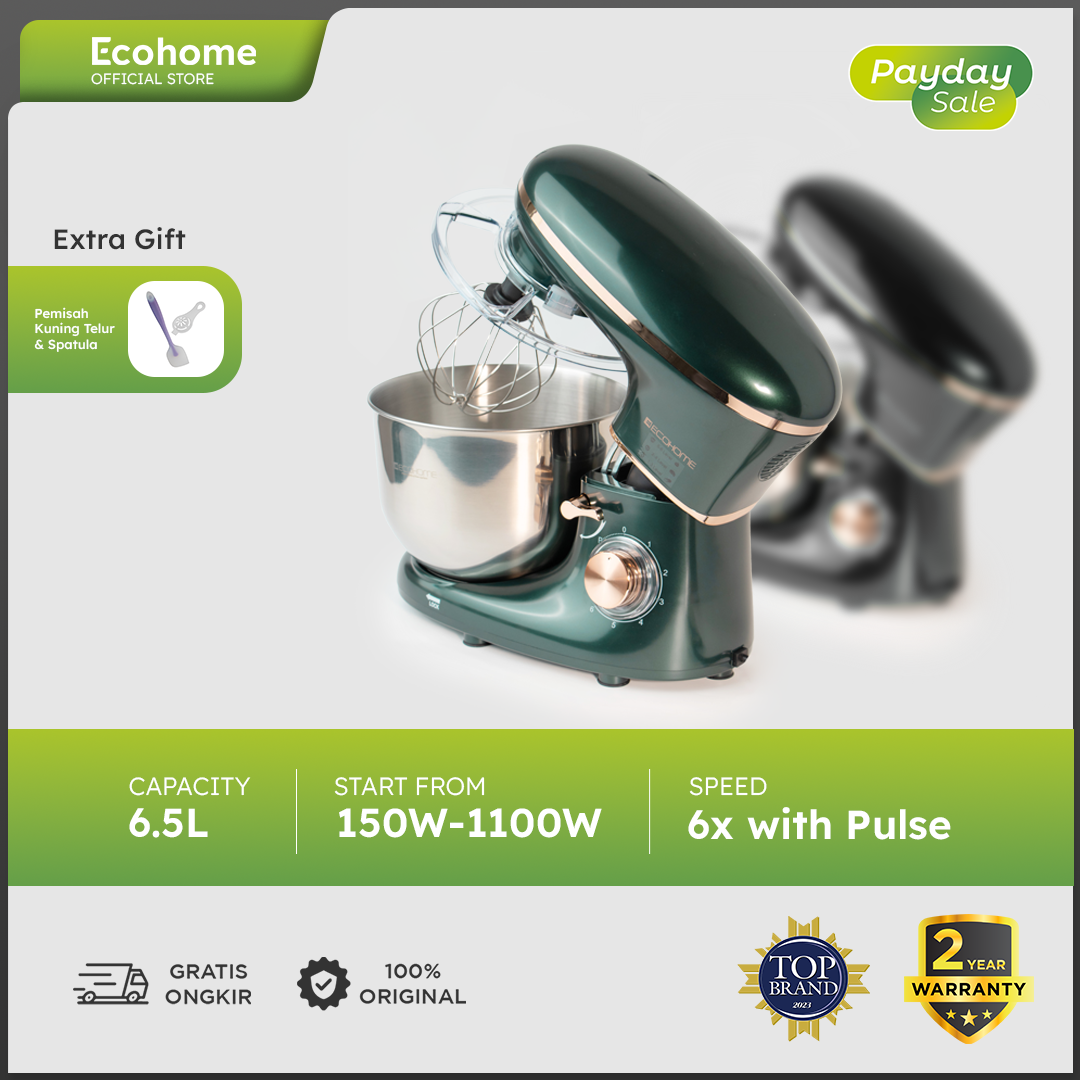 ECOHOME Stand Mixer Noble Series ESM999 Premium Stand Mixer