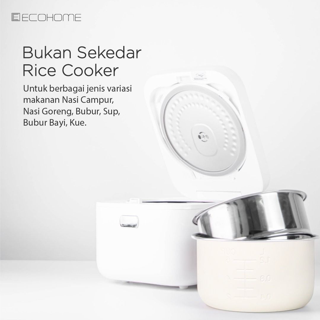 ECOHOME | Low Carbo Rice Cooker | ELS-888 | Multi Cooker