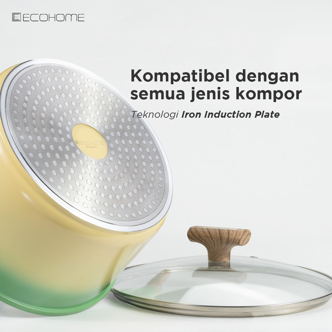 *PRE-ORDER* Ecohome Cookware | Fry Pan 30 cm | Ceramic Coating | Anti Lengket