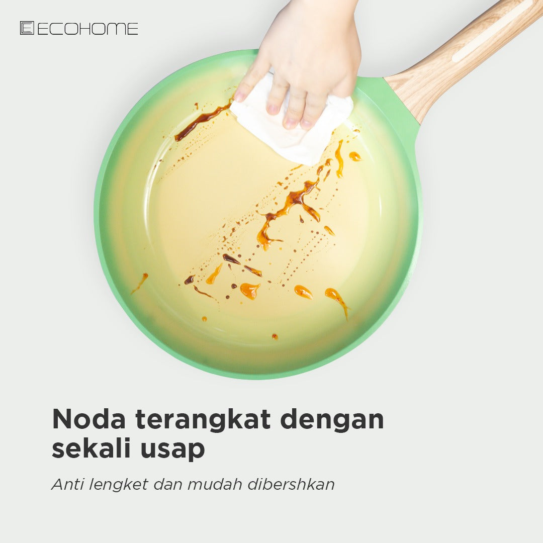 *PRE-ORDER* Ecohome Cookware | Fry Pan 30 cm | Ceramic Coating | Anti Lengket