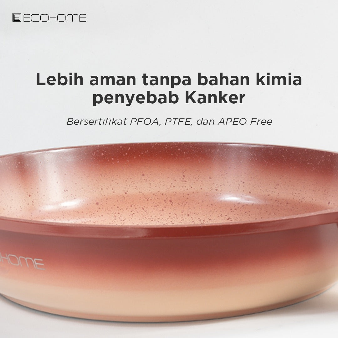 *PRE-ORDER* Ecohome Cookware | Fry Pan 30 cm | Ceramic Coating | Anti Lengket