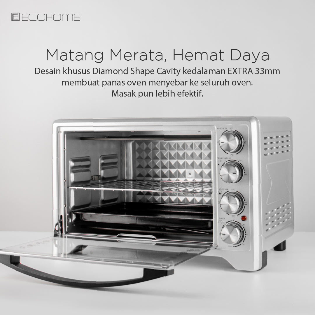 ECOHOME | Oven Platinum | EOP-888 | Low Watt