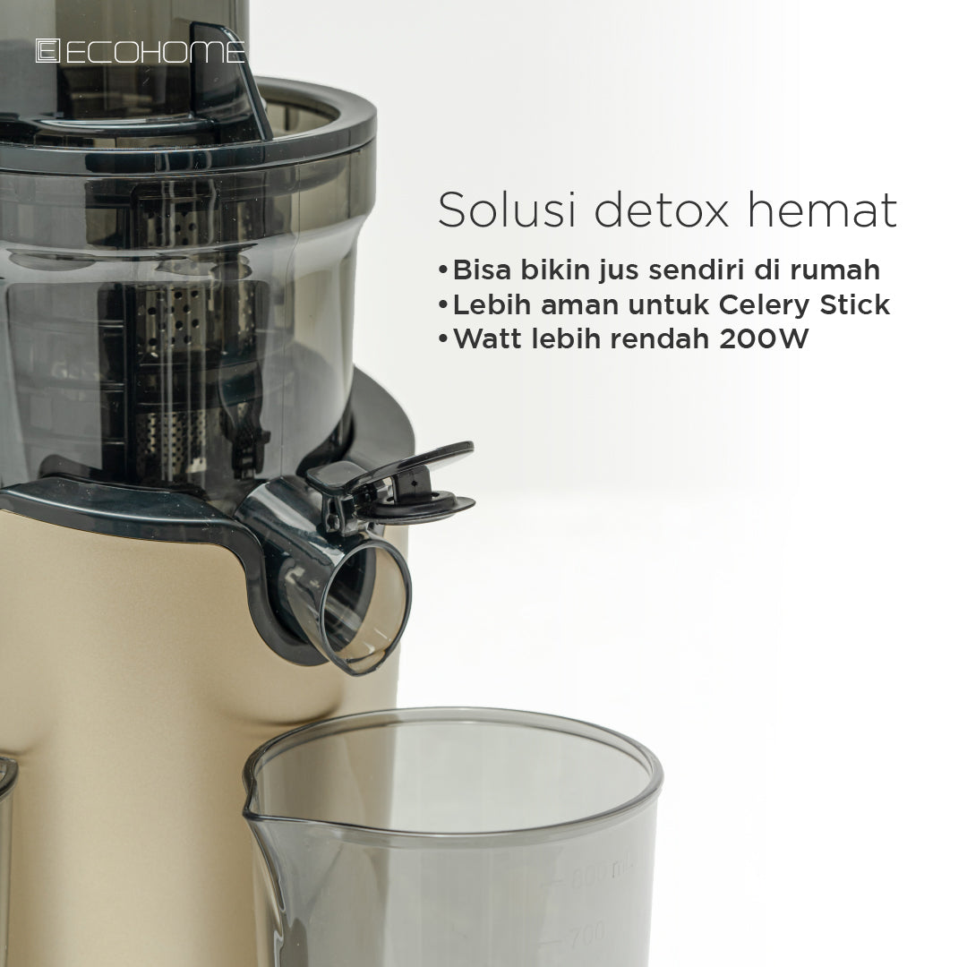 ECOHOME | Slow Juicer ESJ-999 | Pengekstrak Buah