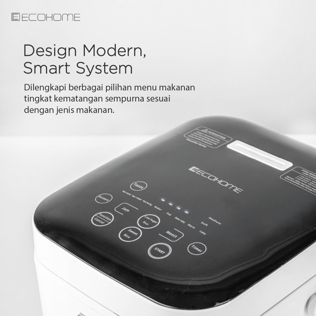 ECOHOME | Low Carbo Rice Cooker | ELS-888 | Multi Cooker