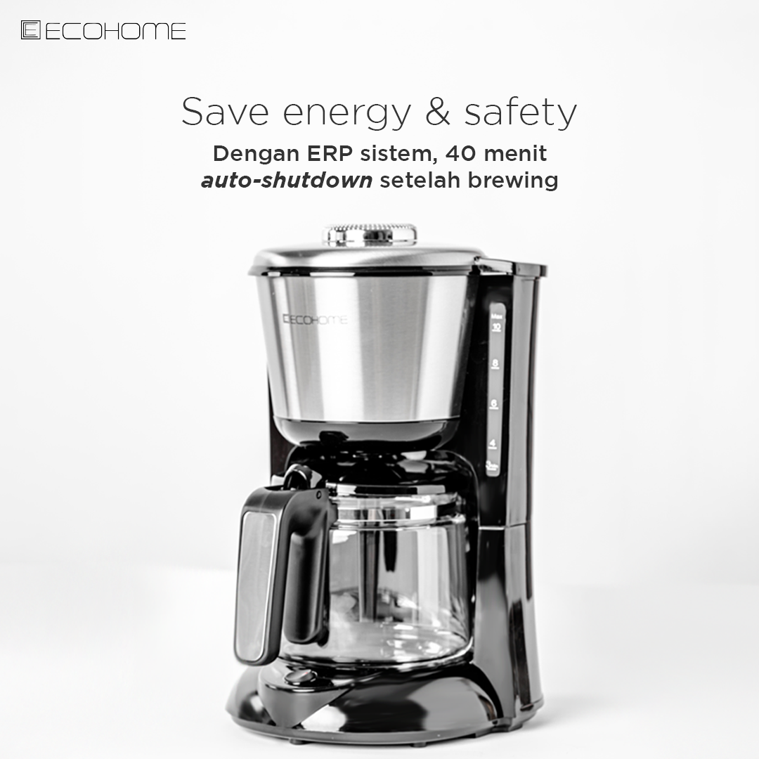 ECOHOME | Coffee Maker | ECM-333 | Mesin Pembuat Kopi Cepat Saji