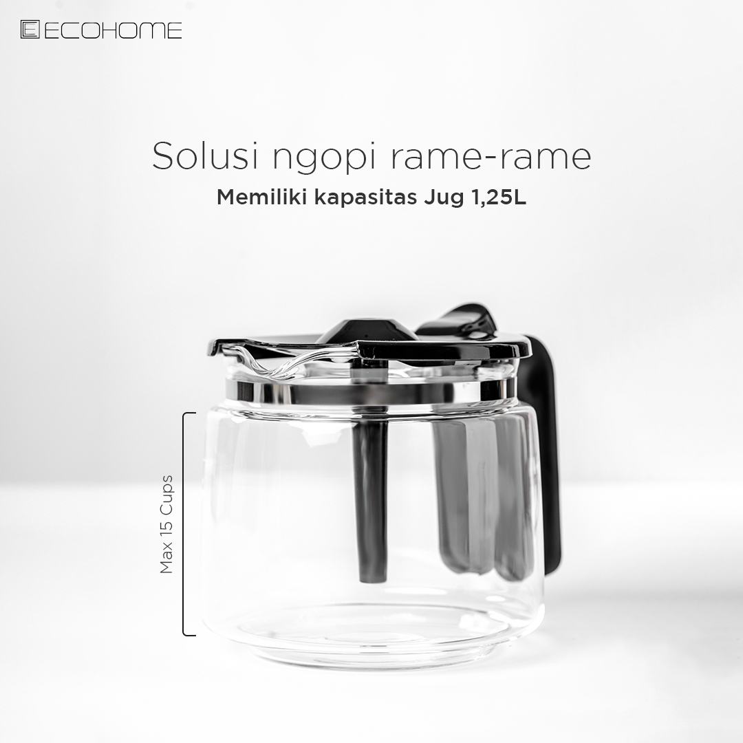 ECOHOME | Coffee Maker | ECM-333 | Mesin Pembuat Kopi Cepat Saji