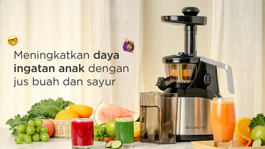 Meningkatkan daya ingatan anak dengan jus buah dan sayur