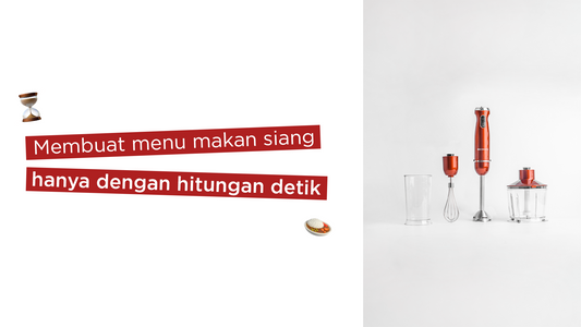 Membuat menu makan siang hanya dengan hitungan detik