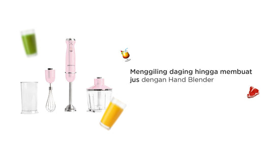 Menggiling daging hingga membuat jus dengan Hand Blender