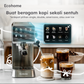 Ecohome Semi-automatic Espresso Machine EEM888 Mesin Kopi Espresso desain stylish dengan Tekanan 20 Bar untuk Pemakaian Rumah Layar Touchscreen