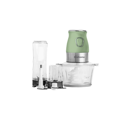 ECOHOME | 6 in 1 Food Processor | EFP-333 | Chopper, Blender, Smoothies