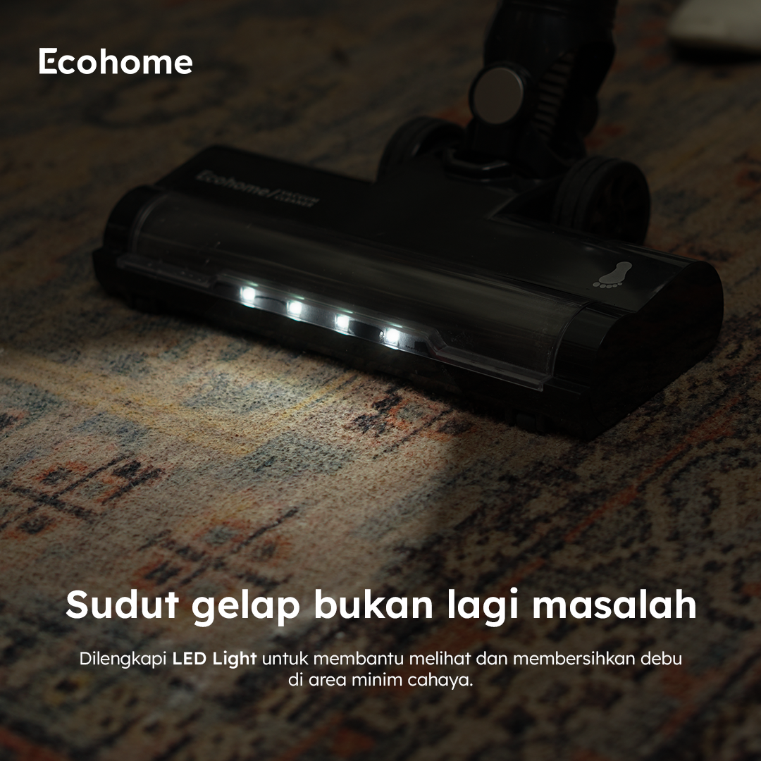 ECOHOME Vacuum Cleaner EVC999Pro Penghisap Debu Cordless Multifungsi Portable Low Noise