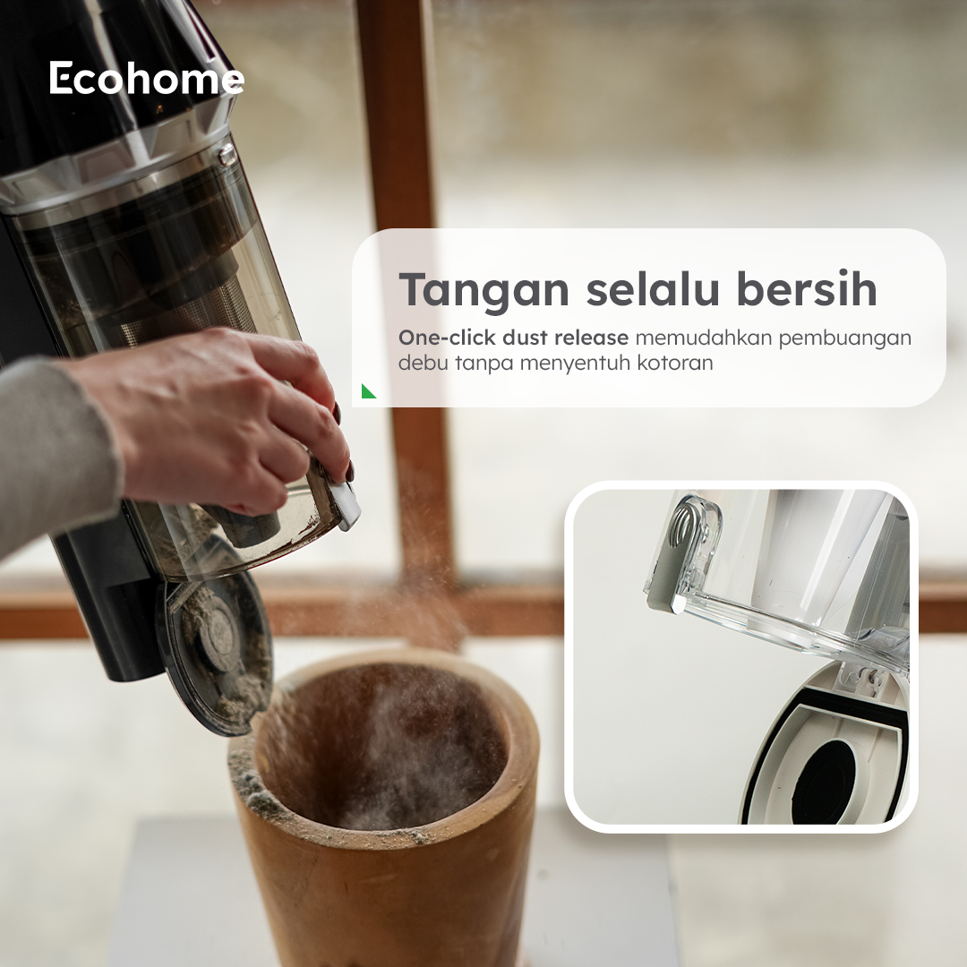 ECOHOME Vacuum Cleaner EVC999Pro Penghisap Debu Cordless Multifungsi Portable Low Noise