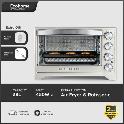 ECOHOME | Oven Platinum | EOP-888 | Low Watt