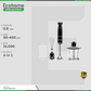 ECOHOME | Hand Blender | EHB-333 | Blender Praktis Multi Fungsi