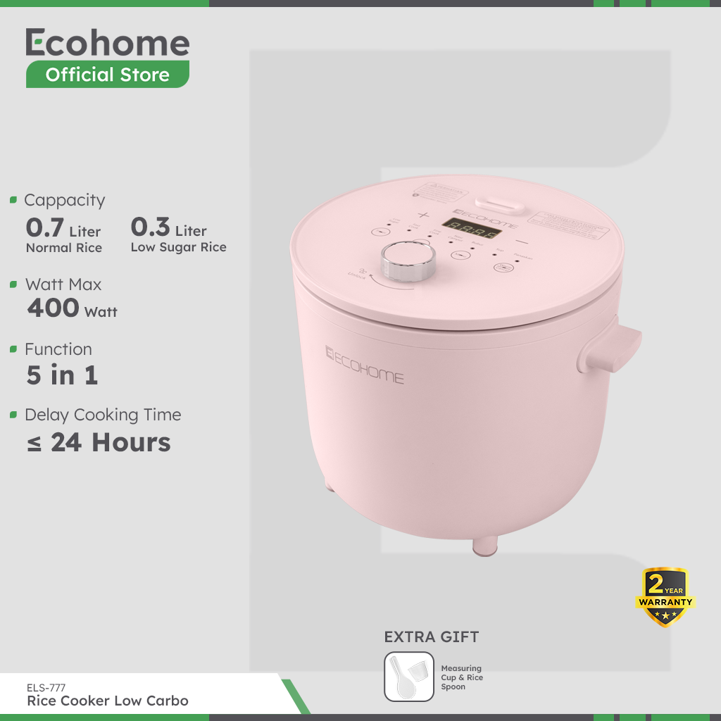 ECOHOME | Low Carbo Rice Cooker | ELS-777 | Multi Cooker - Ecohome ...