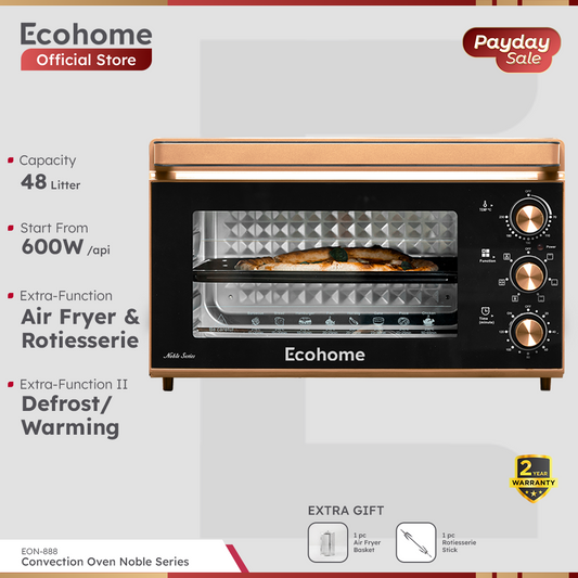 ECOHOME | Oven Noble Series | EON-888 | Air Fryer Function