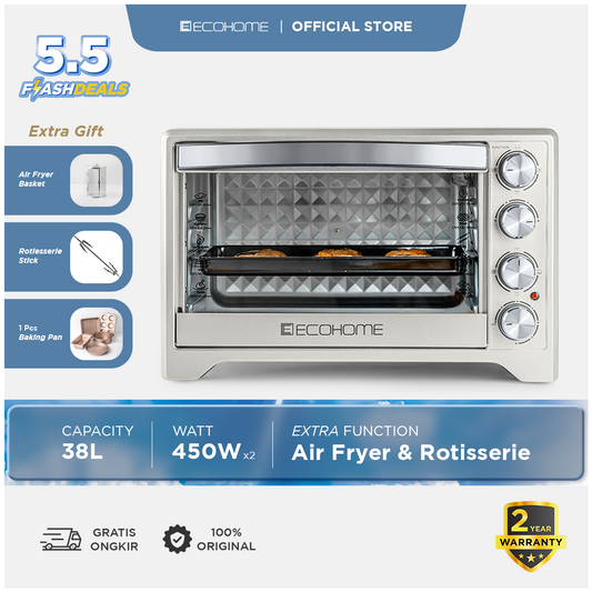 ECOHOME | Oven Platinum | EOP-888 | Low Watt