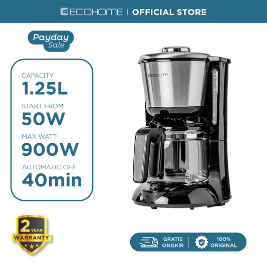 ECOHOME | Coffee Maker | ECM-333 | Mesin Pembuat Kopi Cepat Saji