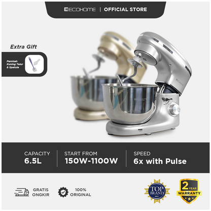 ECOHOME | Stand Mixer Platinum Series | ESM-999| Premium Stand Mixer
