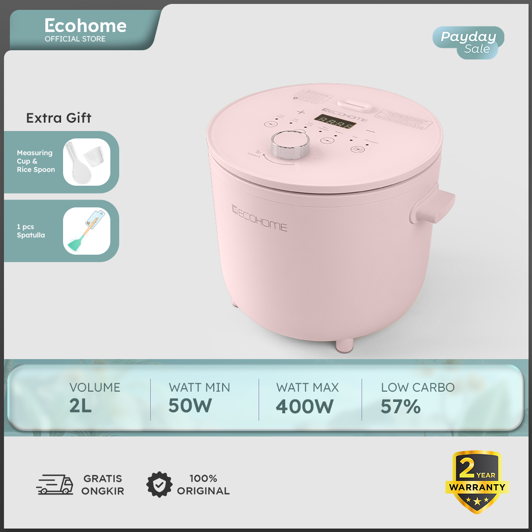ECOHOME | Low Carbo Rice Cooker | ELS-777 | Multi Cooker - Ecohome ...