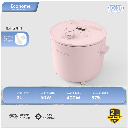 ECOHOME | Low Carbo Rice Cooker | ELS-777 | Multi Cooker