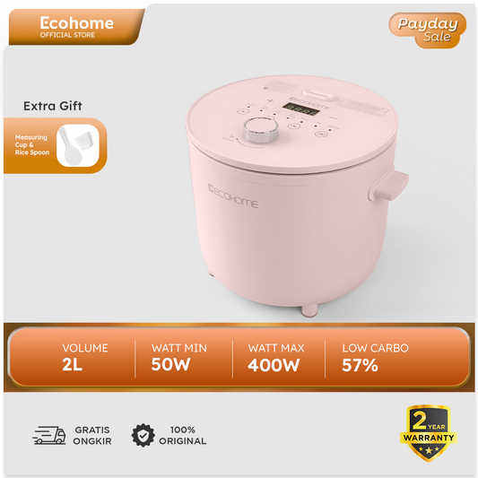 ECOHOME | Low Carbo Rice Cooker | ELS-777 | Multi Cooker