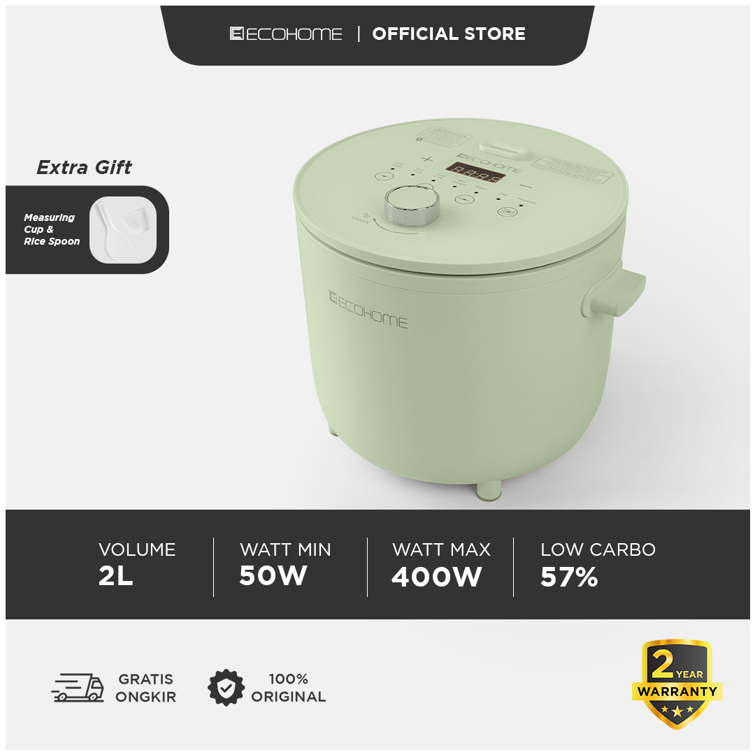ECOHOME | Low Carbo Rice Cooker | ELS-777 | Multi Cooker - Ecohome ...