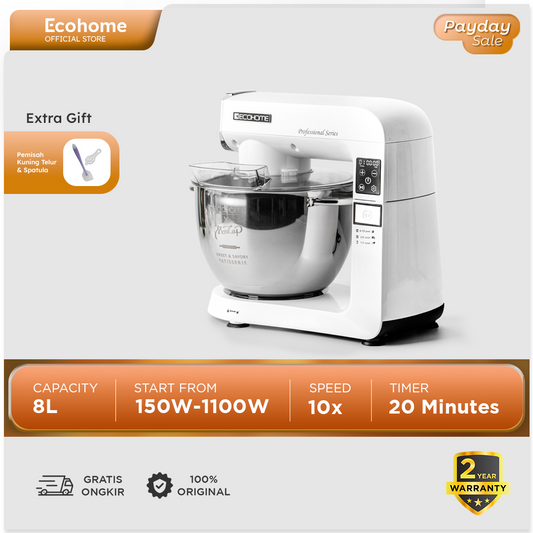 ECOHOME | Stand Mixer Professional | ESM-999 Pro | High Capacity