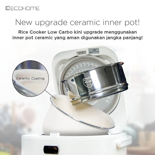ECOHOME | Low Carbo Rice Cooker | ELS-888 | Multi Cooker