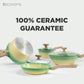 Ecohome Cookware | Wok Pan 30 cm | Ceramic Coating | Anti Lengket
