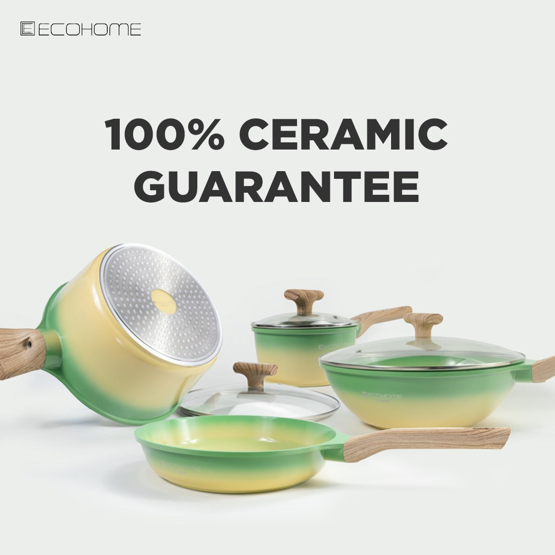 Ecohome Cookware Set | Ceramic Coating | Anti Lengket