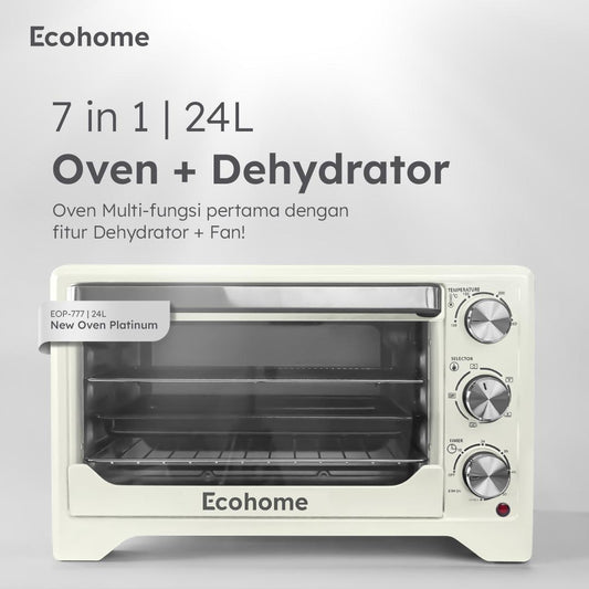 ECOHOME Oven Platinum 24L EOP777 Dehydrator Low Watt