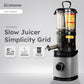 ECOHOME Slow Juicer Simplicity Grid ESJ999SG Pengekstrak Buah Muat 1 Nanas