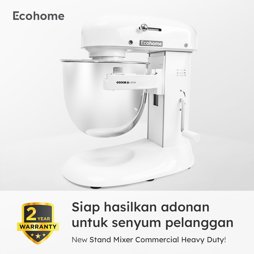 ECOHOME Stand Mixer Heavy Duty ESM999HD 10L Big Capacity Heavy Duty for Professional Use