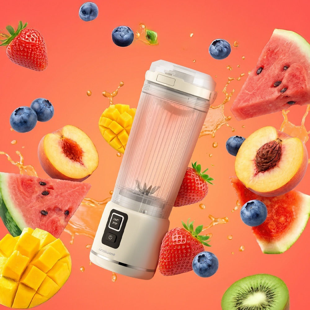 Ecohome Portable Blender EHB333P Juicer 500ml Easy Clean with Safety Lock