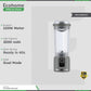 Ecohome Portable Blender EHB333P Juicer 500ml Easy Clean with Safety Lock