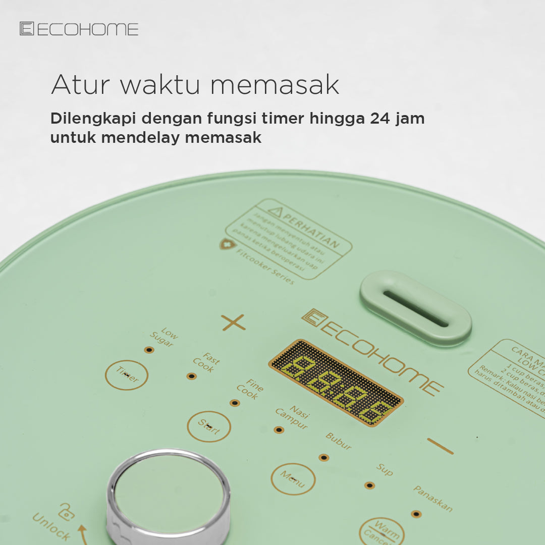 ECOHOME | Low Carbo Rice Cooker | ELS-777 | Multi Cooker - Ecohome ...