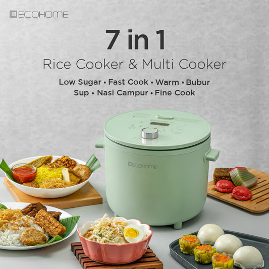 ECOHOME | Low Carbo Rice Cooker | ELS-777 | Multi Cooker